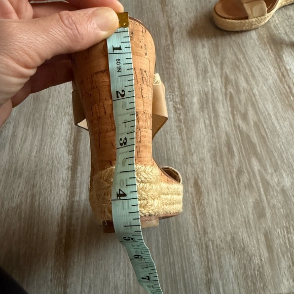 Coach Wedge Sandals in Tan Size 7 - Picture 6 of 6